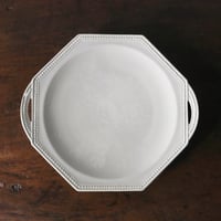 クレイユ エ モントロー オクトゴナル スープ 皿 アンティーク 050096