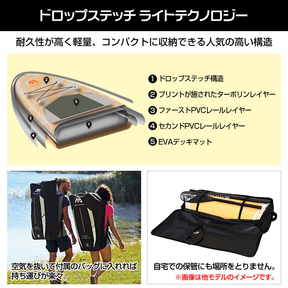 ②アクアマリーナ　ドリフト　釣り専用SUP DRIFT（ドリフト） AQUA MARINA（アクアマリーナ