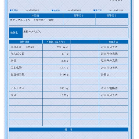 米粉のあんぱん