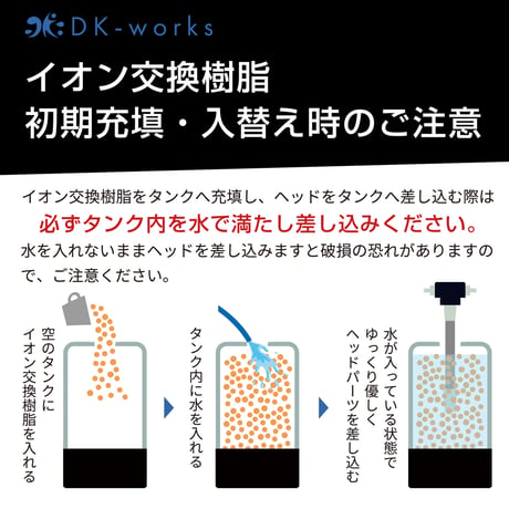 【 TDS IN/OUTモニター付モデル 】 DK PURE WATER DEVICE 10L（洗車用純水器）