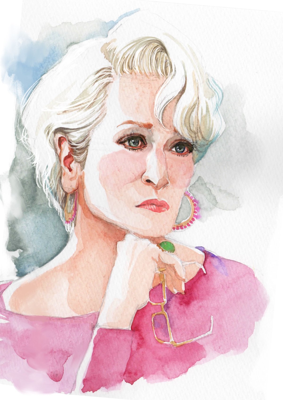 ちひろページ・似顔絵オーダー 色紙似顔絵 1名様 | 似顔絵アーティスト ちひろshop