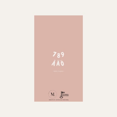 【Miniatyyli】ミニノート｜各種