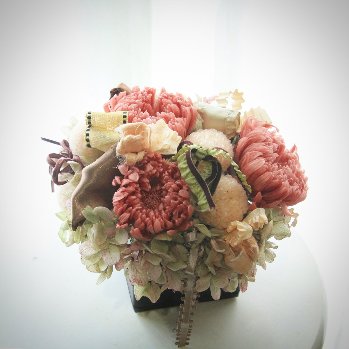プリザーブドフラワー リボンアレンジメント | クロシェット/clochette/