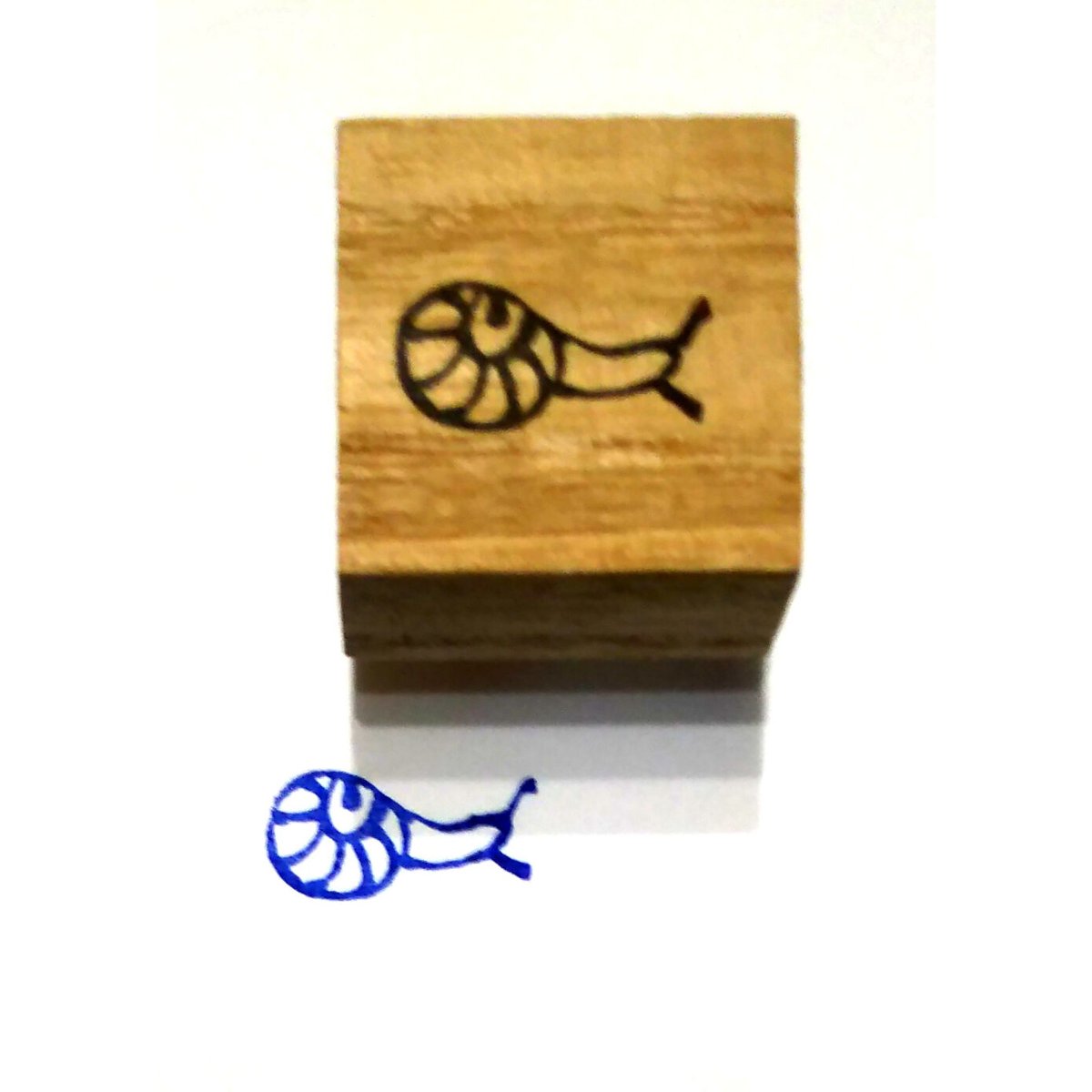 H959.消しゴムはんこ(スタンプ)でんでんむし | FEE