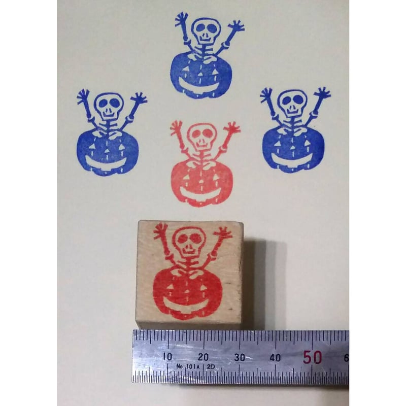 H130.消しゴムはんこ(スタンプ)ハロウィン7 | FEE