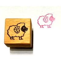 H789.消しゴムはんこ(スタンプ)ひつじ