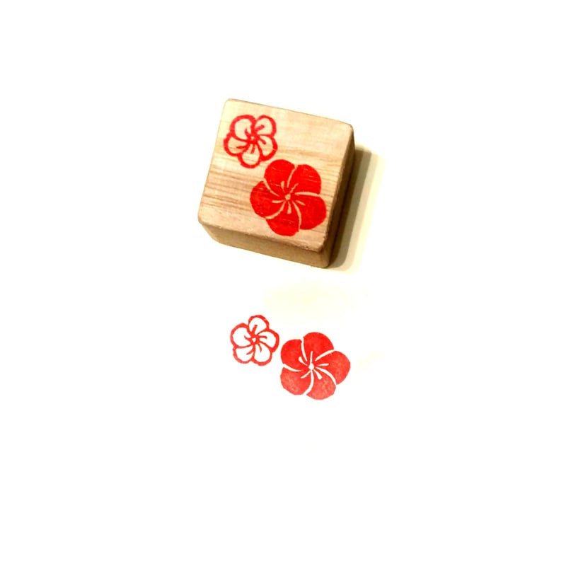 H1652.消しゴムはんこ(スタンプ)梅2 | FEE