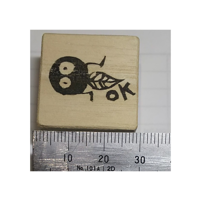 H2334.消しゴムはんこ(スタンプ)おたまじゃくし OK | FEE