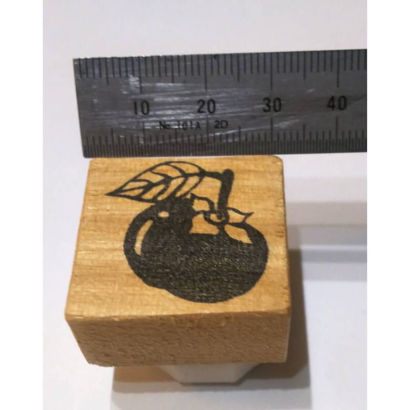 まいページ　消しゴムはんこ H483.消しゴムはんこ(スタンプ)柿 | FEE