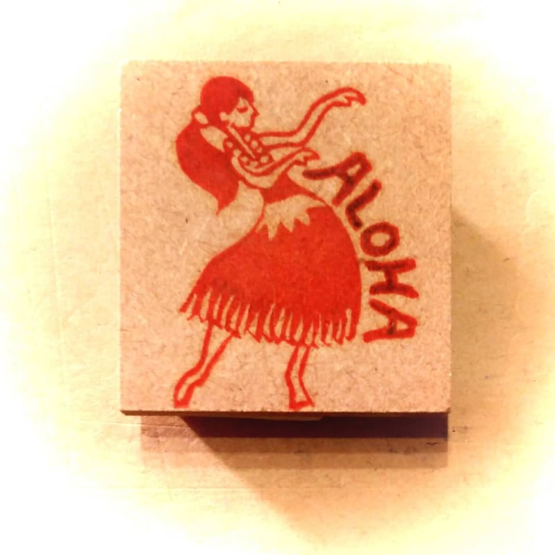 消しゴムはんこ ハワイ スタンプ⌄̈⃝ 消しゴムはんこ ハワイ スタンプ⌄̈⃝