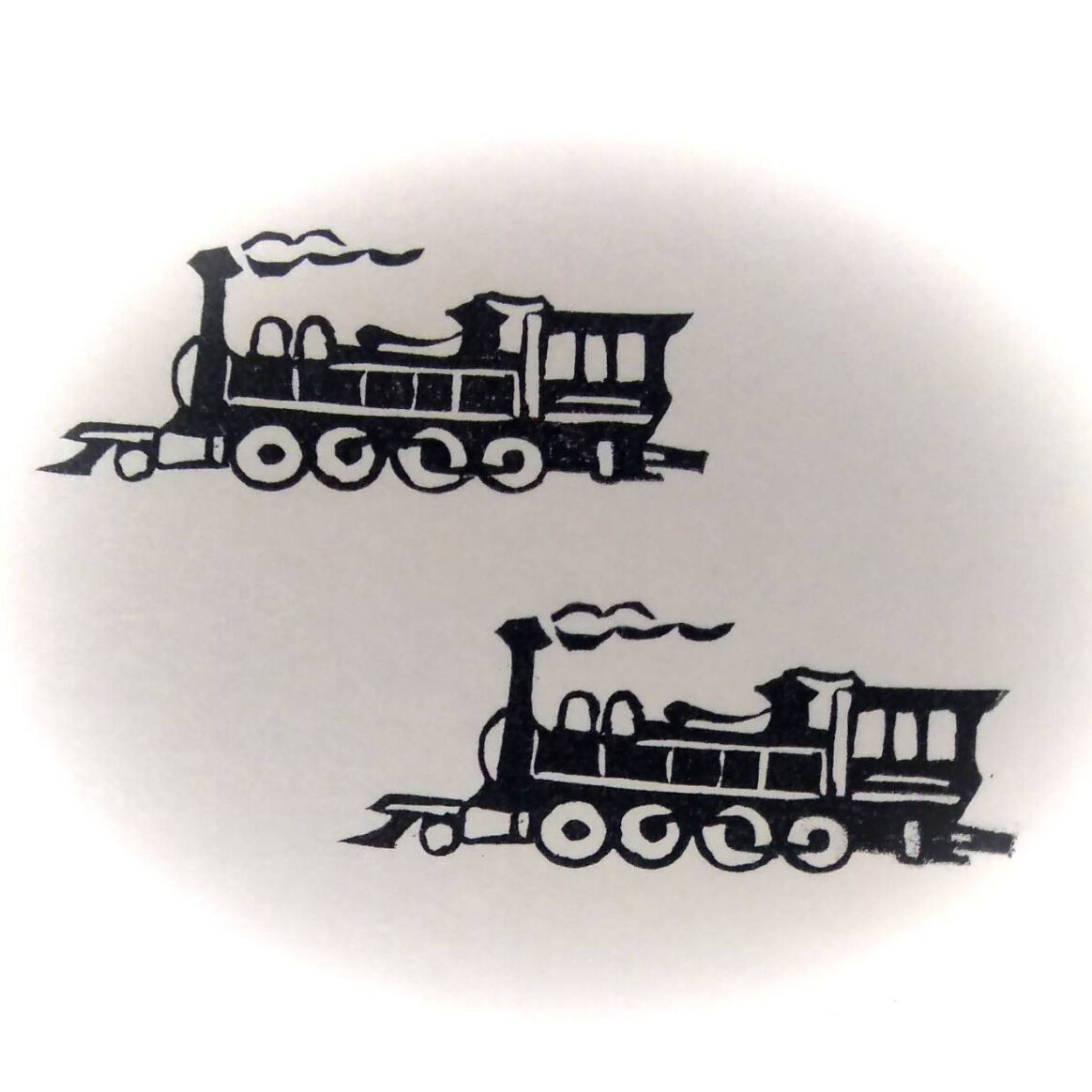 H157.消しゴムはんこ(スタンプ)機関車 | FEE