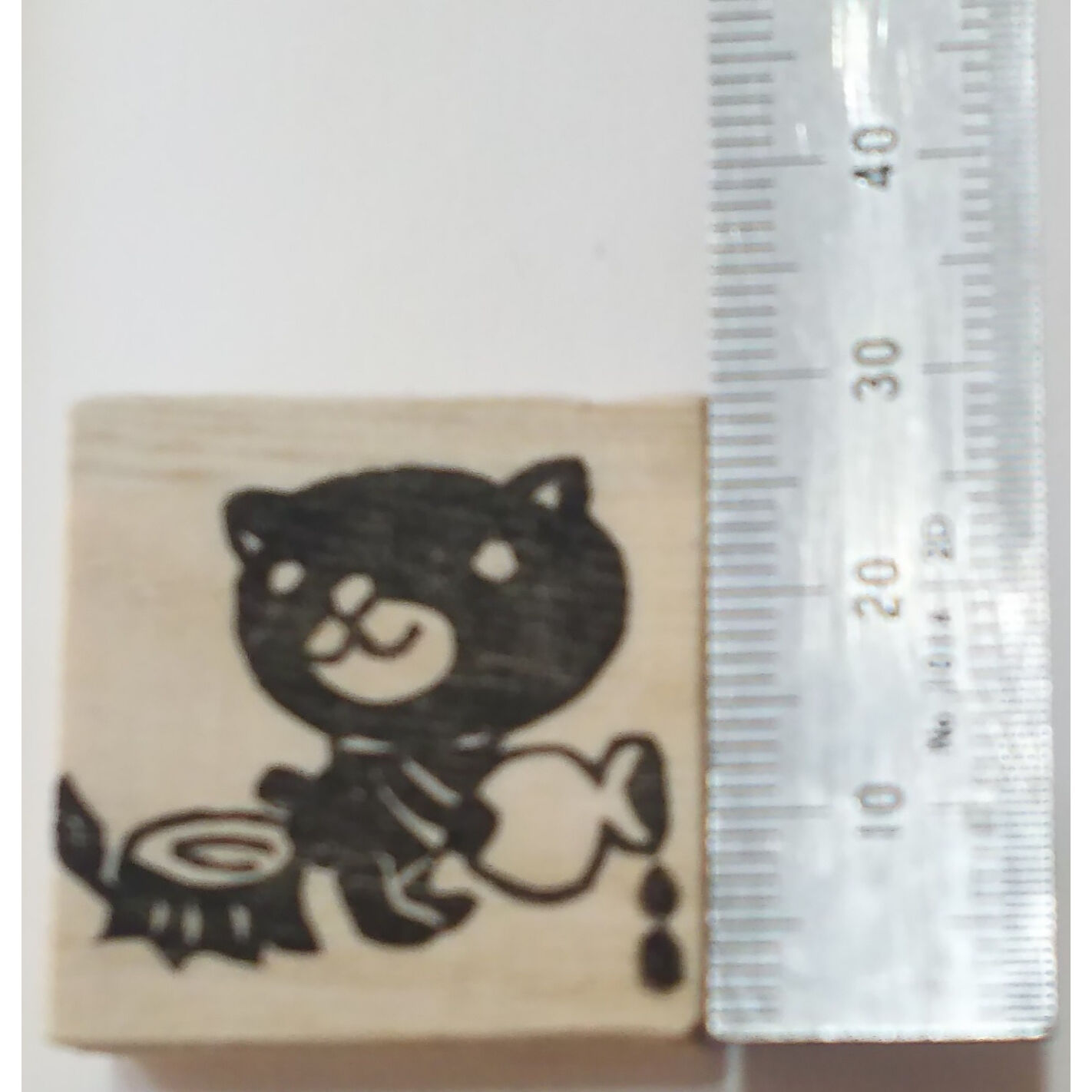 H1323.消しゴムはんこ(スタンプ)くまと切株 | FEE
