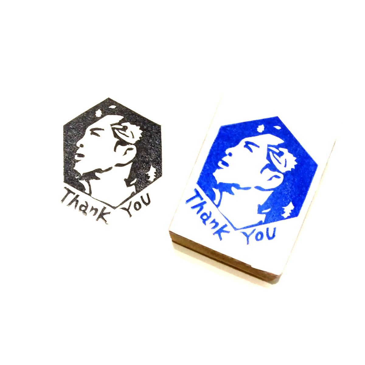 消しゴムはんこNo.168  ハリネズミ thank you 消しゴムはんこNo.168 ハリネズミ thank you 消しゴムはんこNo.168