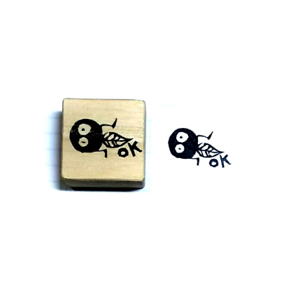 H2334.消しゴムはんこ(スタンプ)おたまじゃくし OK | FEE