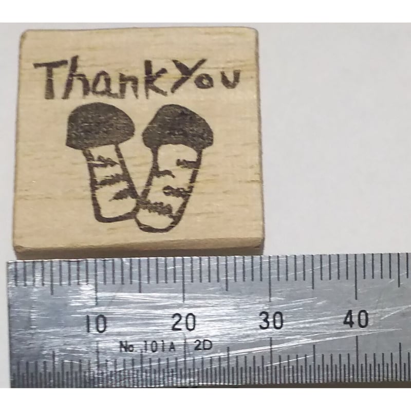 消しゴムはんこNo.152  ちびくま thank you⑤ 消しゴムはんこNo.152 ちびくま thank you⑤ 消しゴムはんこNo.152