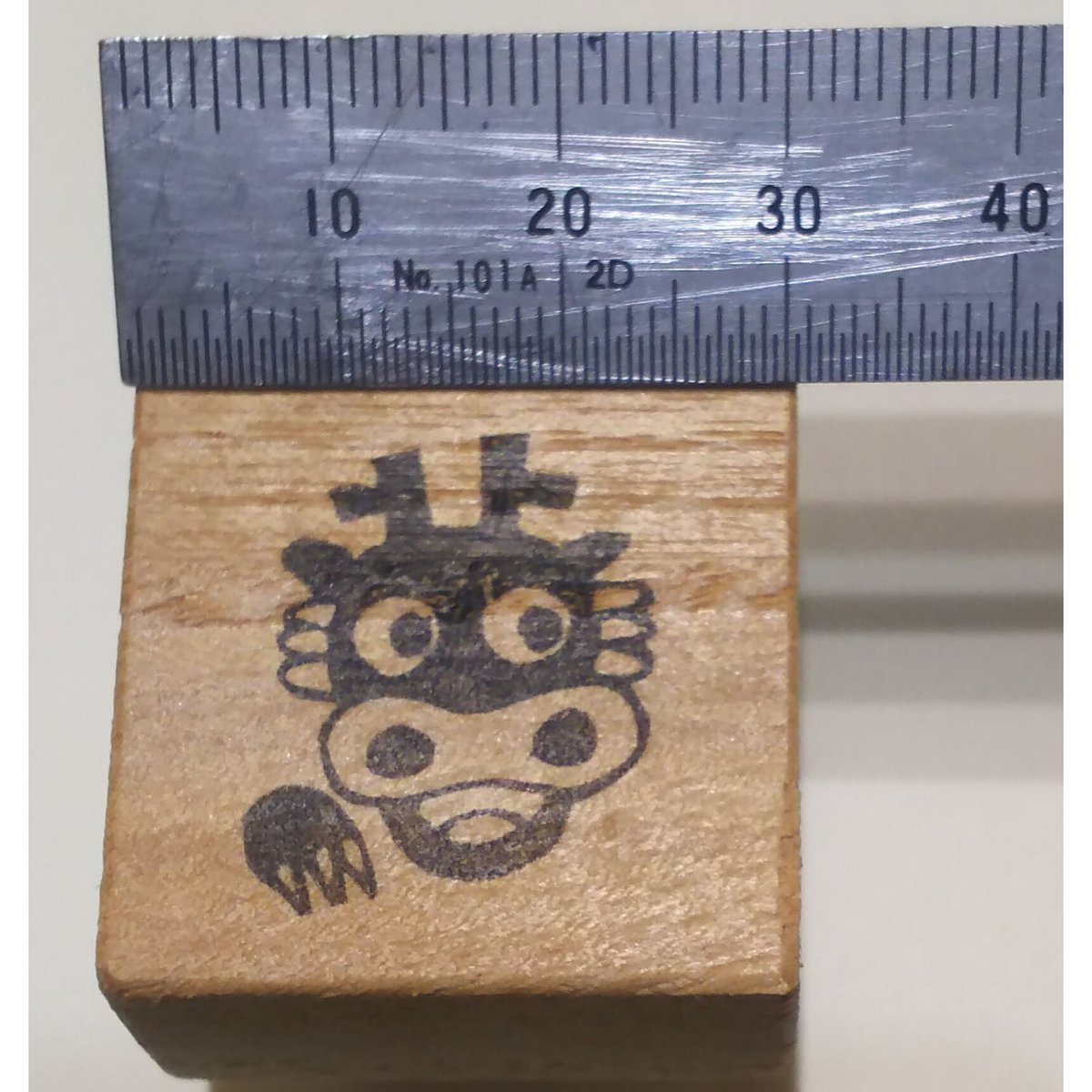 H784.消しゴムはんこ(スタンプ)龍 | FEE