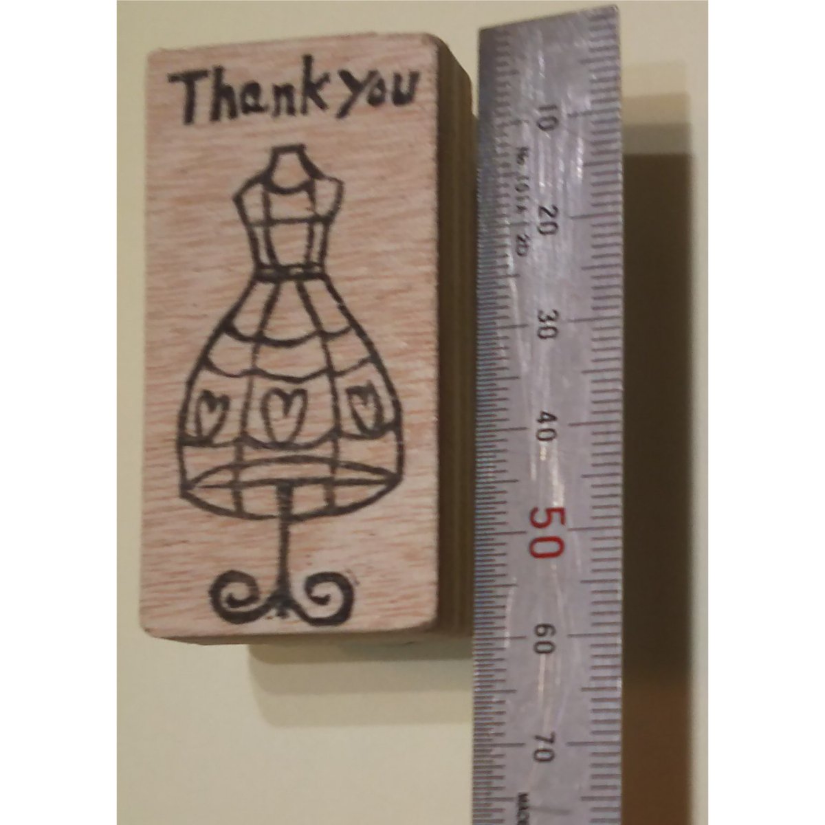 消しゴムはんこNo.159  クリームソーダ thank you 消しゴムはんこNo.159 クリームソーダ thank you