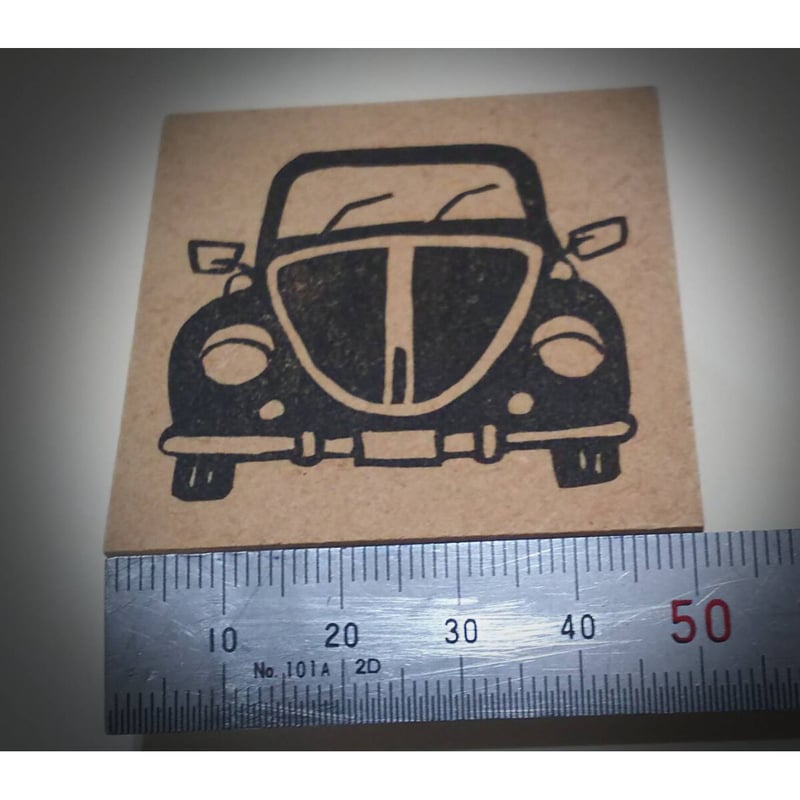 消しゴムはんこNo.88  ちびくまシューズカー 消しゴムはんこNo.88 ちびくまシューズカー