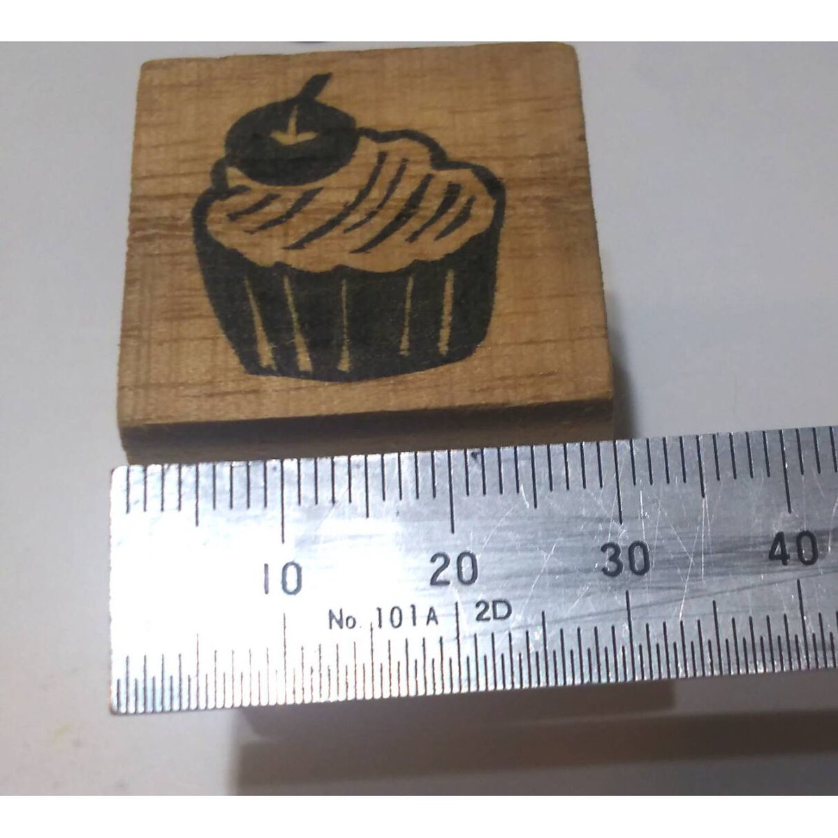 492.消しゴムはんこ(スタンプ)カップケーキ | FEE