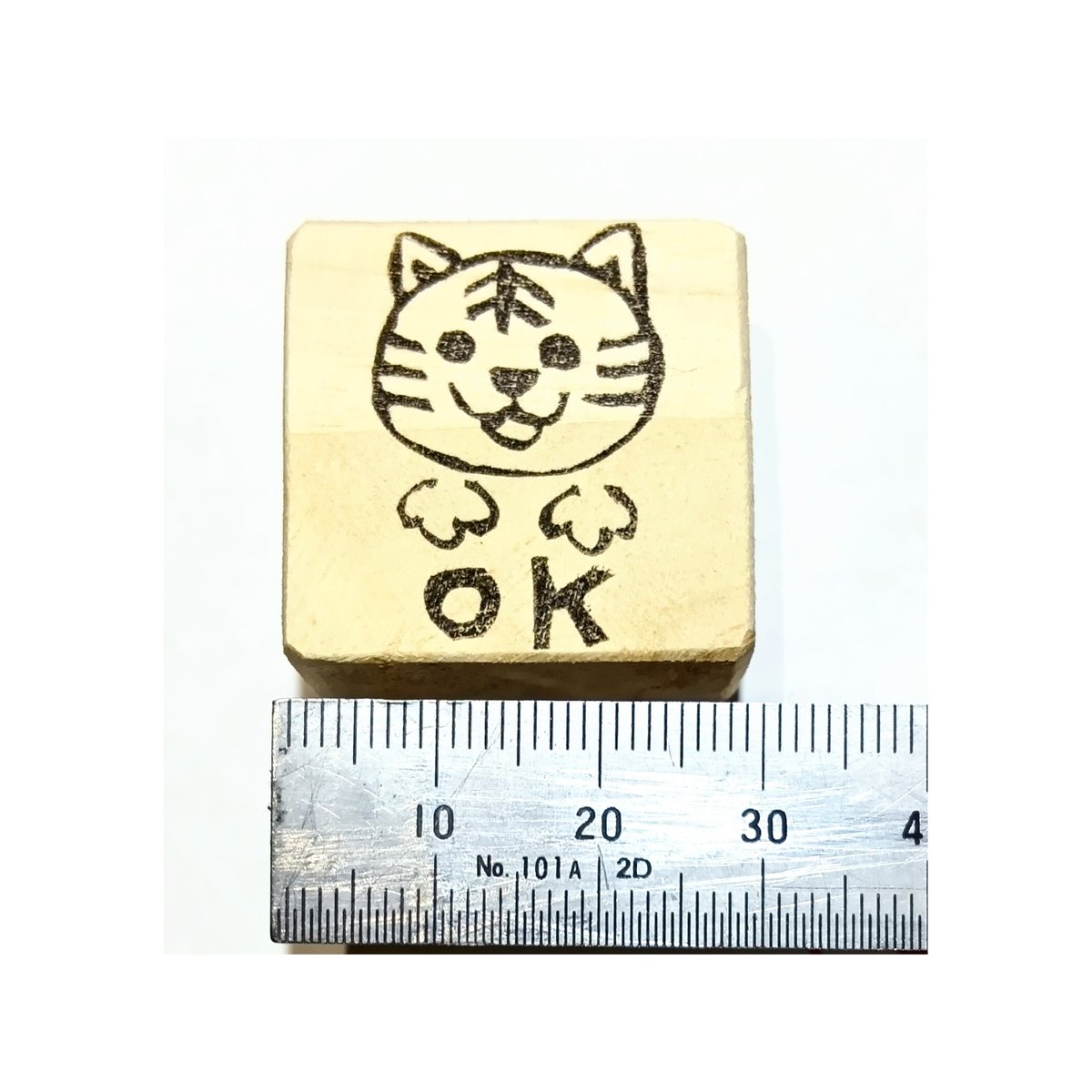 H2381.消しゴムはんこ(スタンプ)トラ OK | FEE