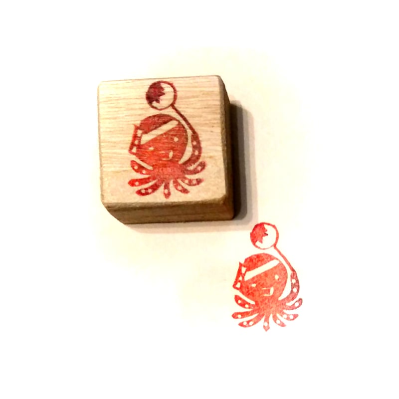 H2079.消しゴムはんこ(スタンプ)たこ焼き | FEE