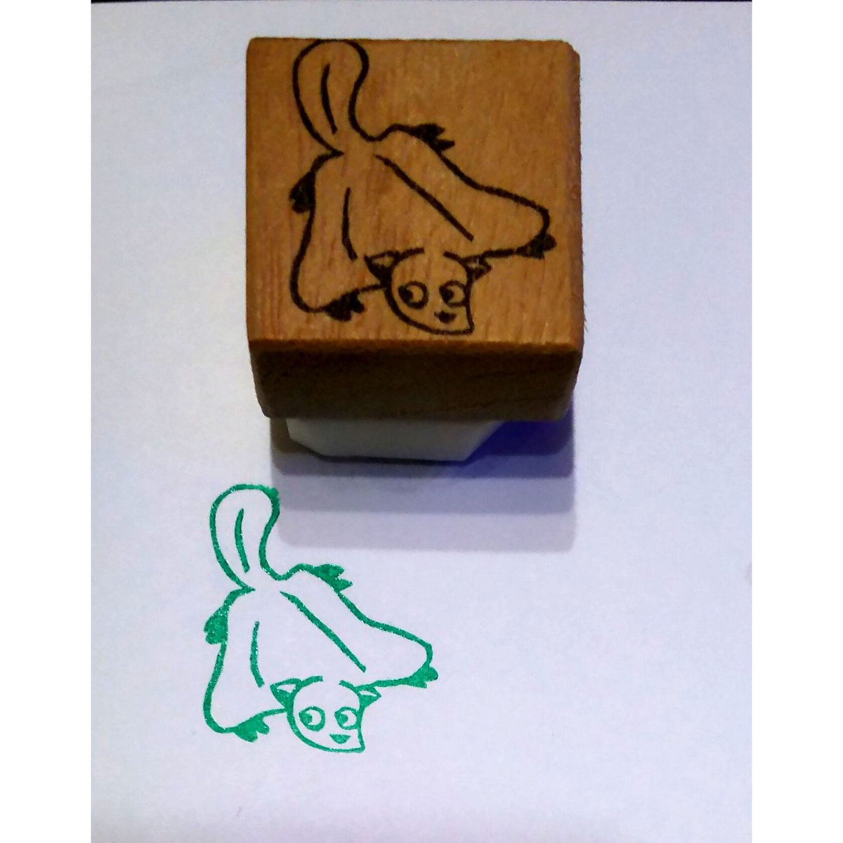 H958.消しゴムはんこ(スタンプ)モモンガ | FEE
