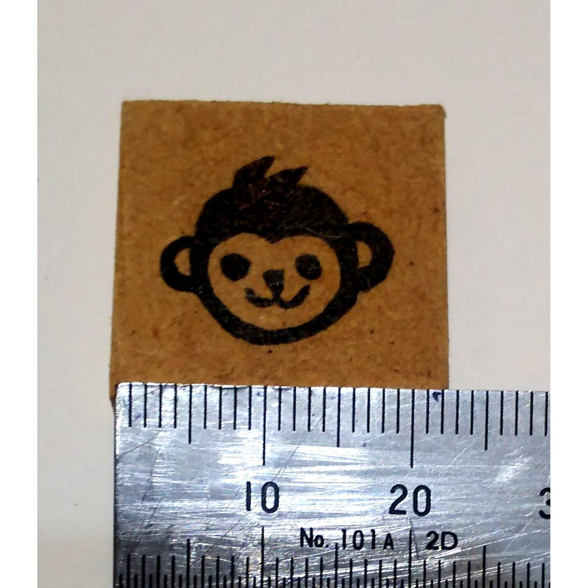 H796.消しゴムはんこ(スタンプ)さる2 | FEE