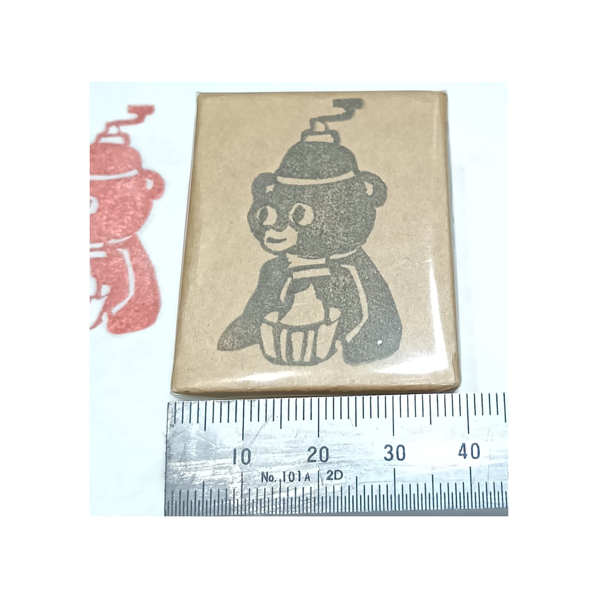 H2374.消しゴムはんこ(スタンプ)かき氷機 きょろちゃん | FEE