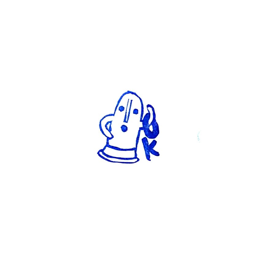 H2125.消しゴムはんこ(スタンプ)はにわ OK | FEE