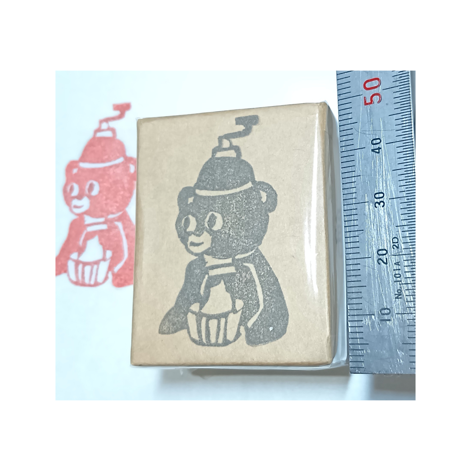 H2374.消しゴムはんこ(スタンプ)かき氷機 きょろちゃん | FEE