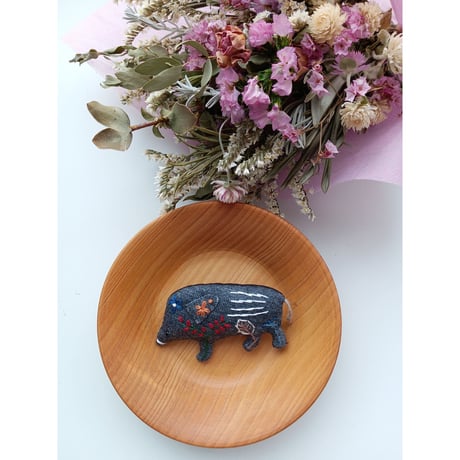 猪の剥製 イノシシの剥製