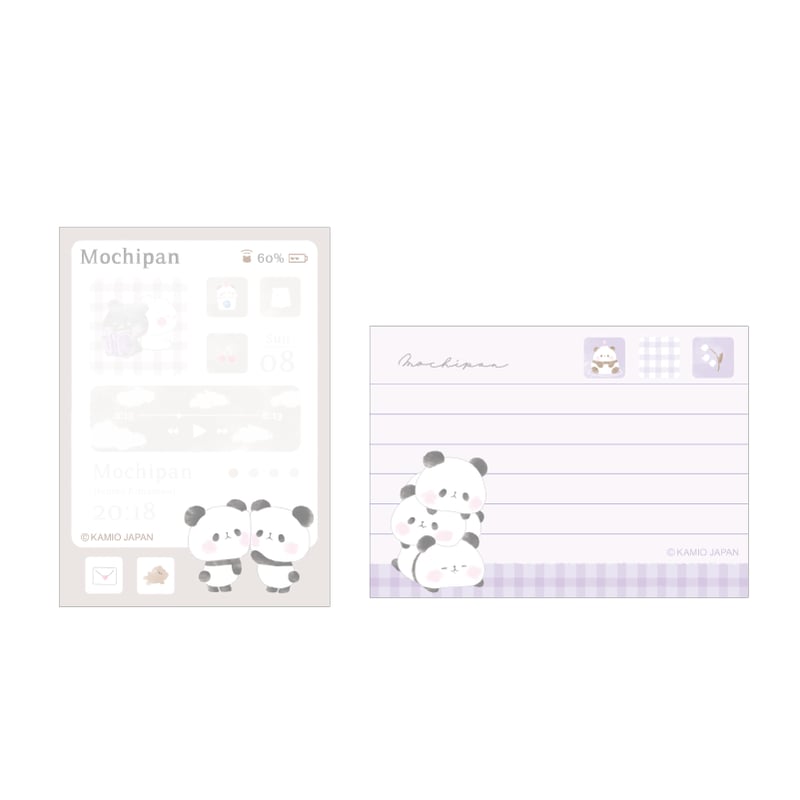 もちもちぱんだ ミニメモ | kamiojapan store's