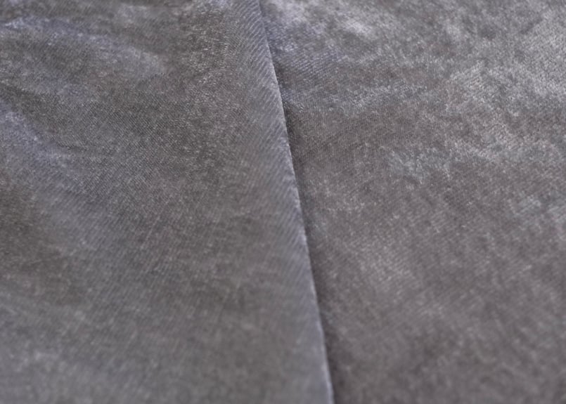 シルクカシミヤ/シルクベルベット ホワイト・グレー | ベルベット生地