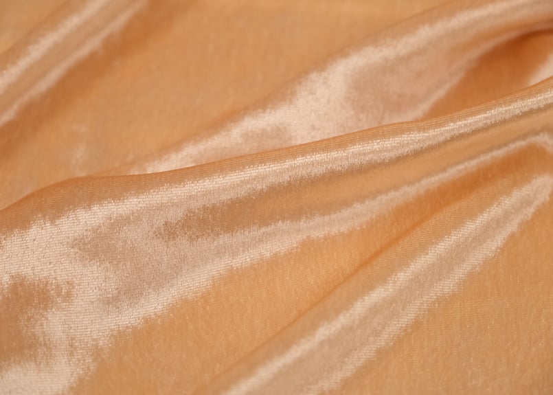 ジョーゼットベルベット ナデ毛（サーモンピンク）90cm幅 | ベルベット