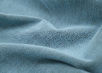 コットンベルベットストライプ（グレー×ブラック）110cm幅