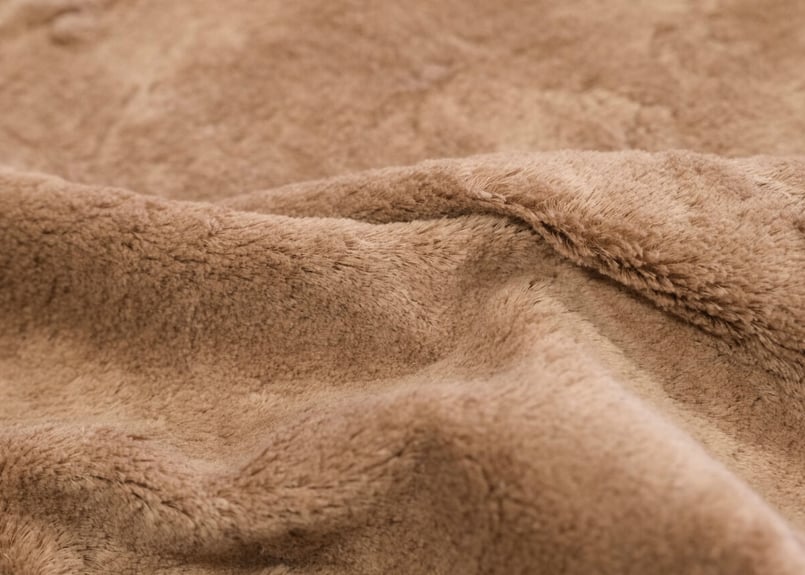 アウトレット品 1m切売】ファインコットンロングパイルベルベット