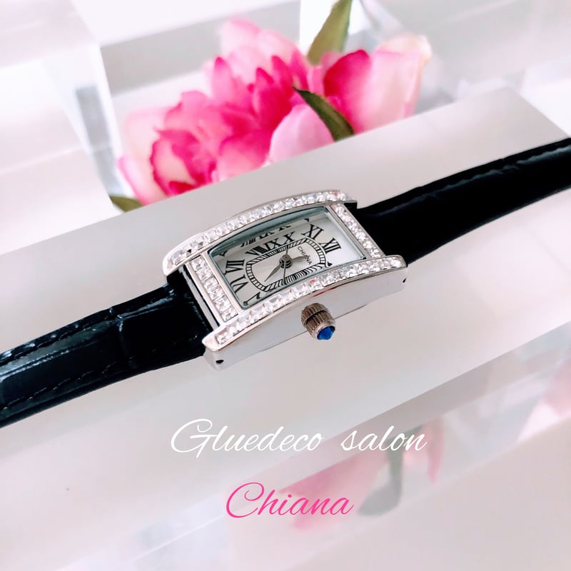 Rectangle jewel watch 制作用 | CHIANA