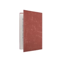 ブックカバー新書サイズ テラコッタ