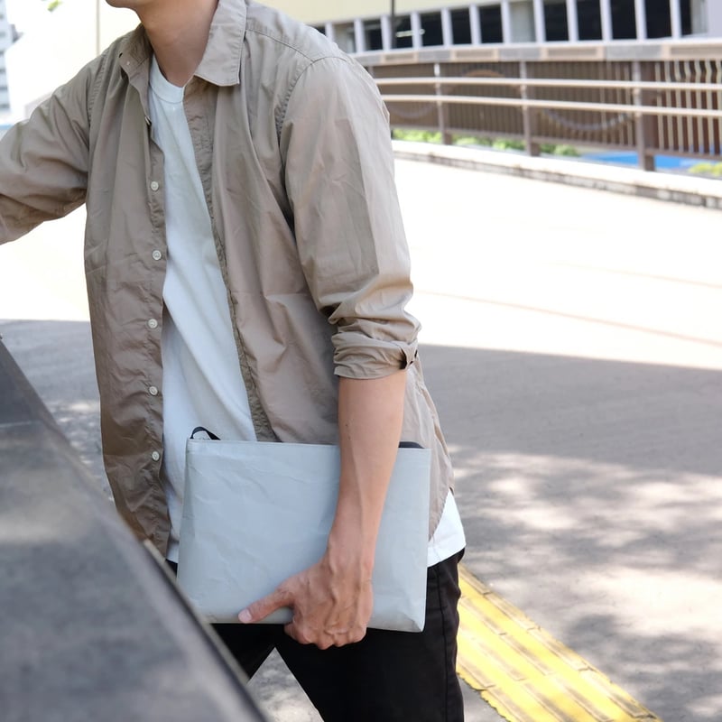 サコッシュ グレー | SIWA | 紙和 公式ONLINE STORE