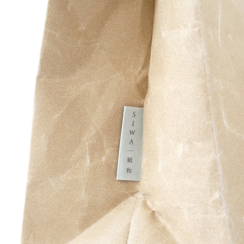 クラッチバッグ、紙布、茶色 クラッチバッグM ブラウン | SIWA | 紙和 公式ONLINE STORE