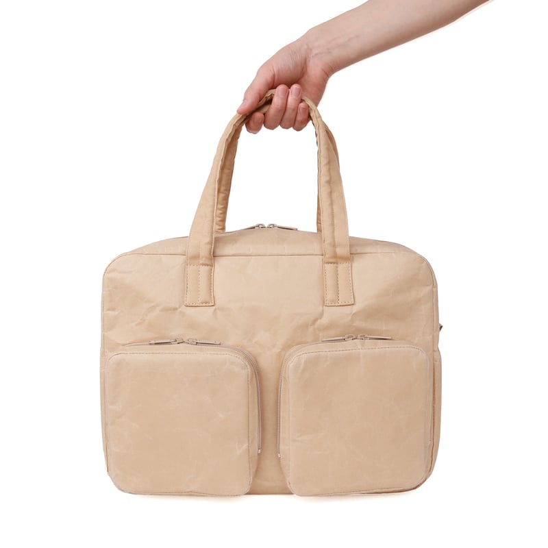 オーバーナイトバッグ ブラック | SIWA | 紙和 公式ONLINE STORE