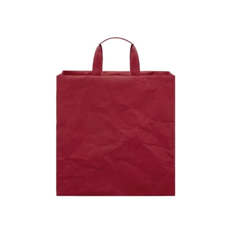 バッグスクエアM レッド | SIWA | 紙和 公式ONLINE STORE