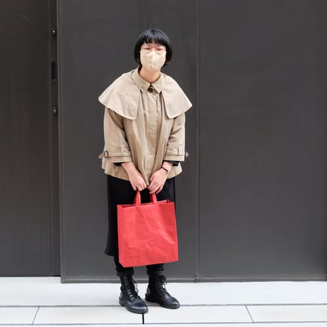 バッグスクエアM レッド