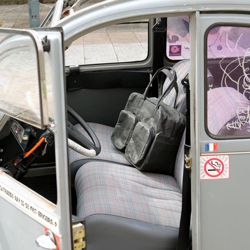 オーバーナイトバッグ ブラック | SIWA | 紙和 公式ONLINE STORE