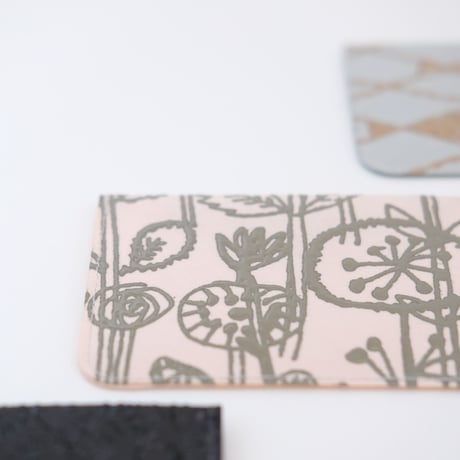 SIWA×URUSHI パスケース mina perhonen Letter of Flower