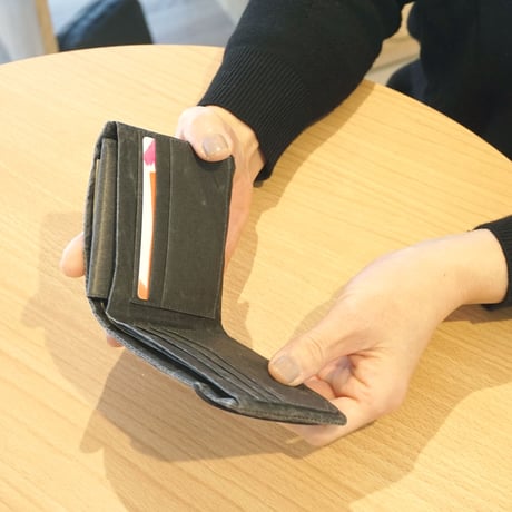 2つ折り財布 ブラック