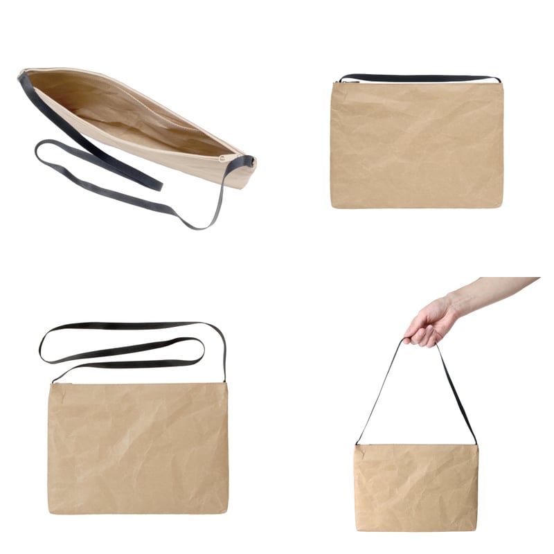 サコッシュ ブラウン | SIWA | 紙和 公式ONLINE STORE