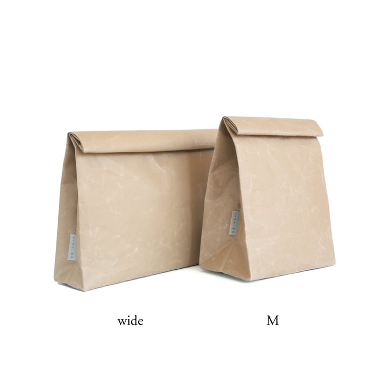 クラッチバッグM ブラウン | SIWA | 紙和 公式ONLINE STORE