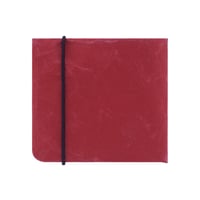 2つ折り財布 レッド