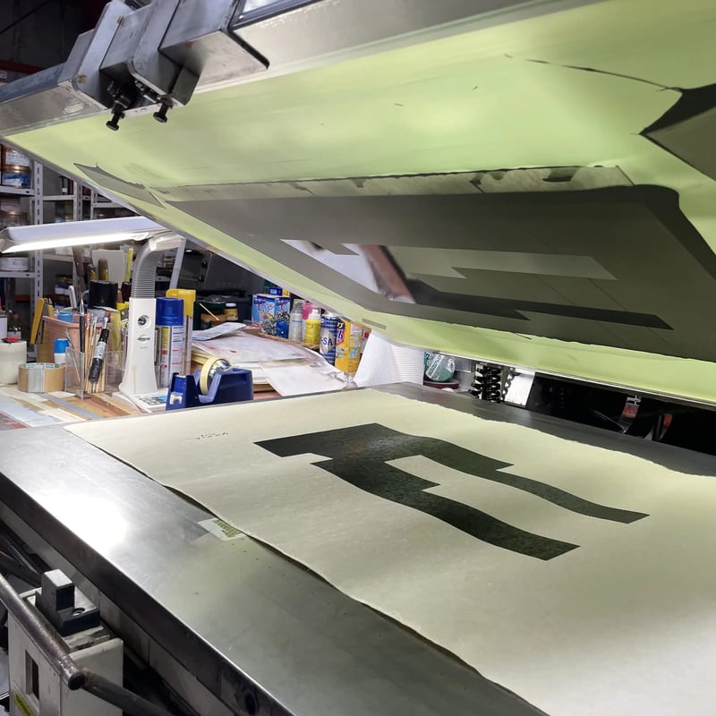 SAMIRO YUNOKI SIWA シルクスクリーン作品 楮（こうぞ） 06 | SIWA